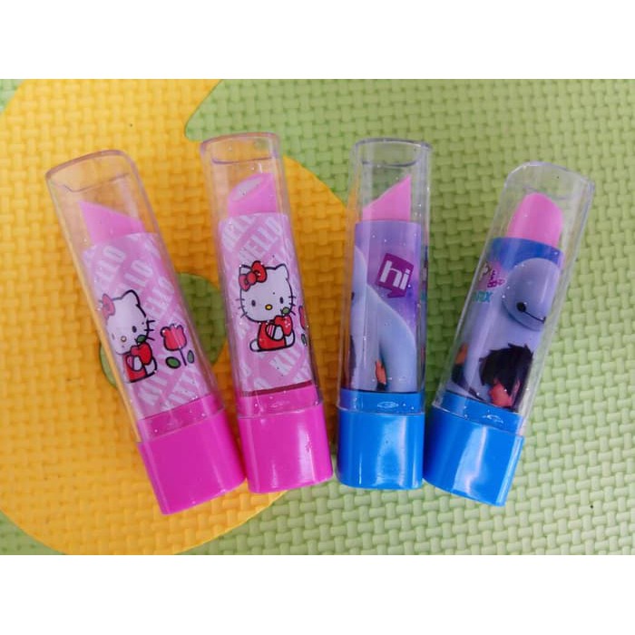 

penghapus lipstik unik karakter - souvenir cinderamata unik