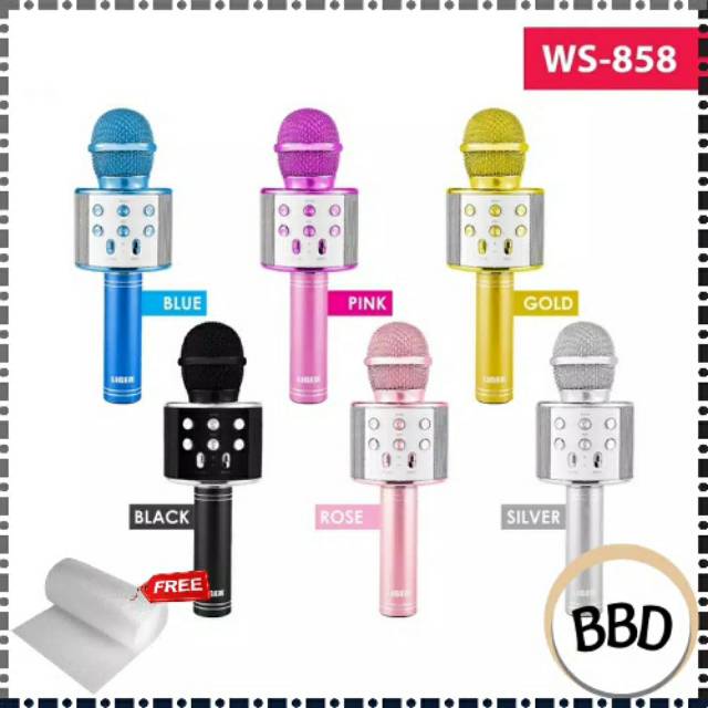 MICROPHONE BLUETOOTH WS-858