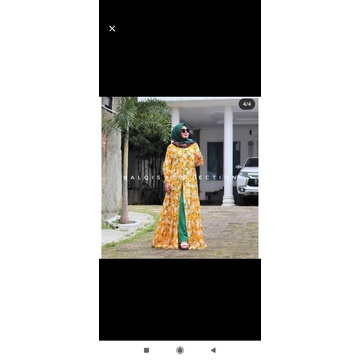 Maxi dress rayon premium by Balqis/Gamis jumbo