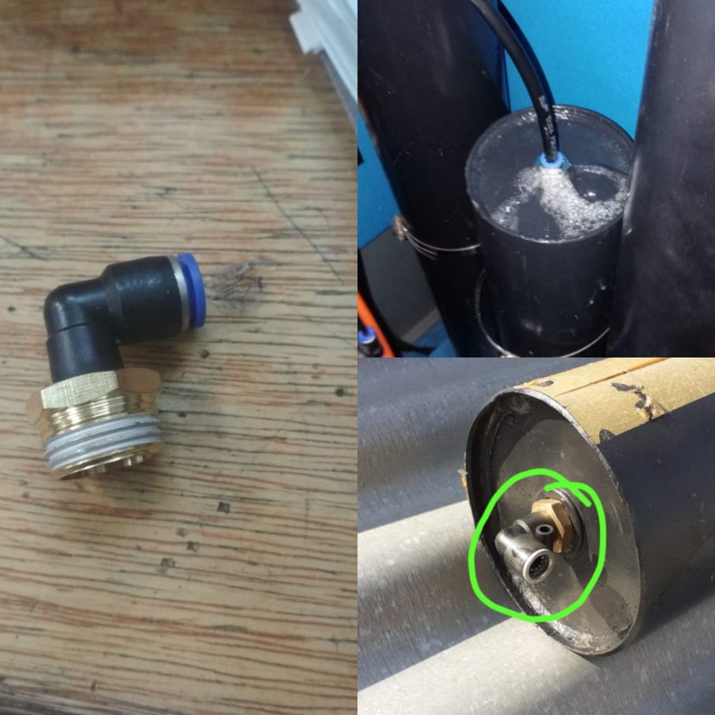 neple tabung mesin nitrogen