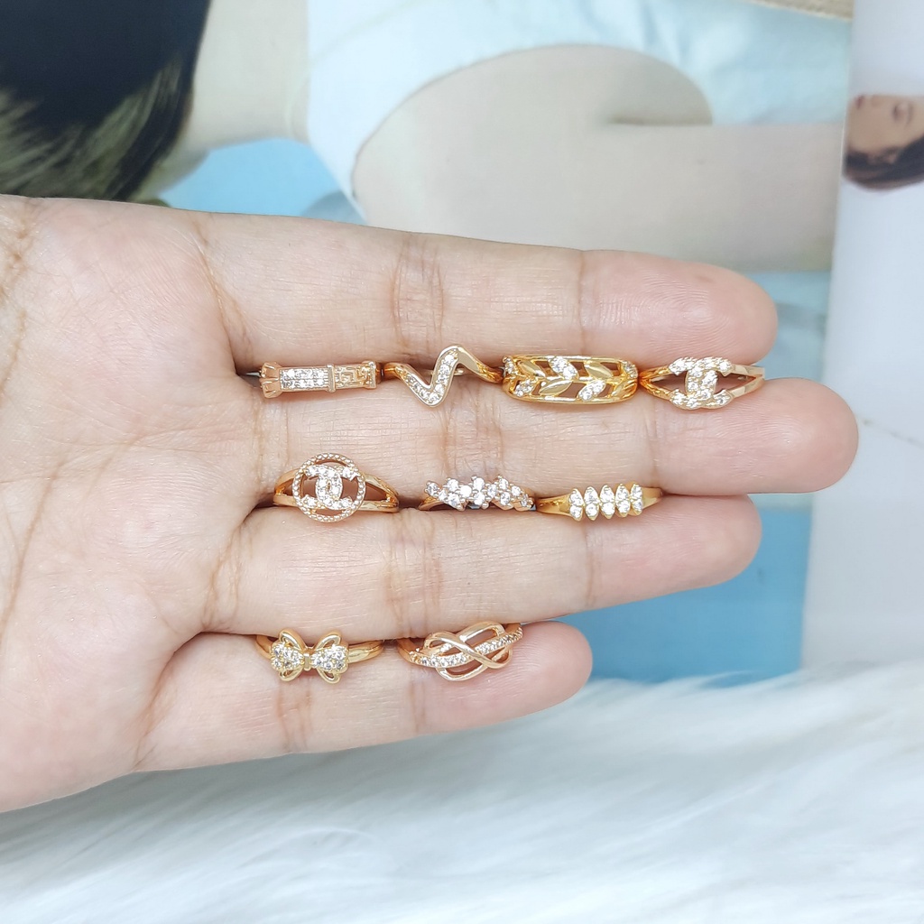 Xuping Cincin Anak Cantik Warna Gold Emas - BR324