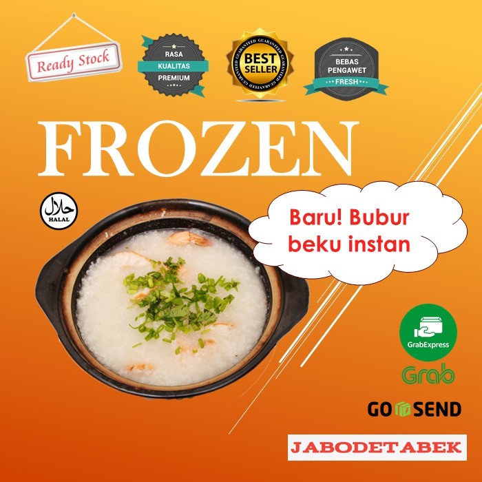 

BUBUR FROZEN caipo beku instan premium