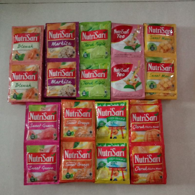 

Nutrisari 11gr 10pcs