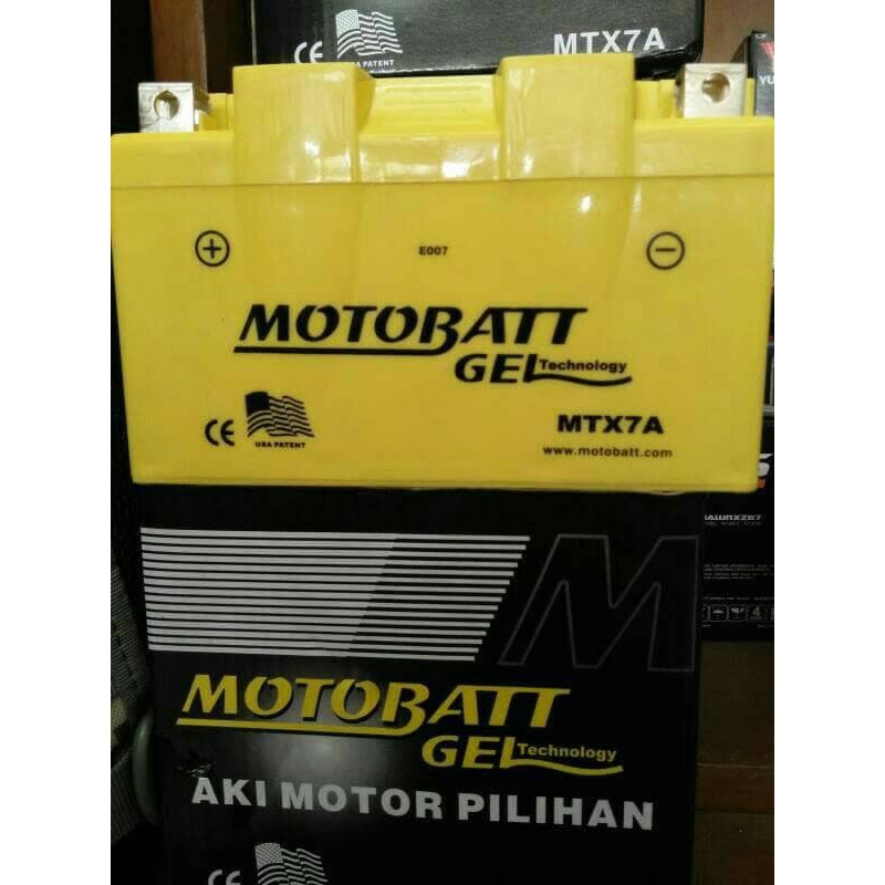 Aki Motor Untuk Ninja 250 Karbu Mtx7A Motobatt