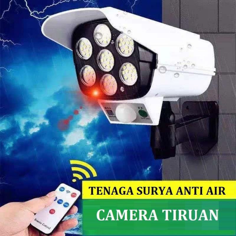 {New} LAMPU TENAGA SURYA / SOLAR CELL / TENAGA MATAHARI MODEL CCTV/ camera palsu