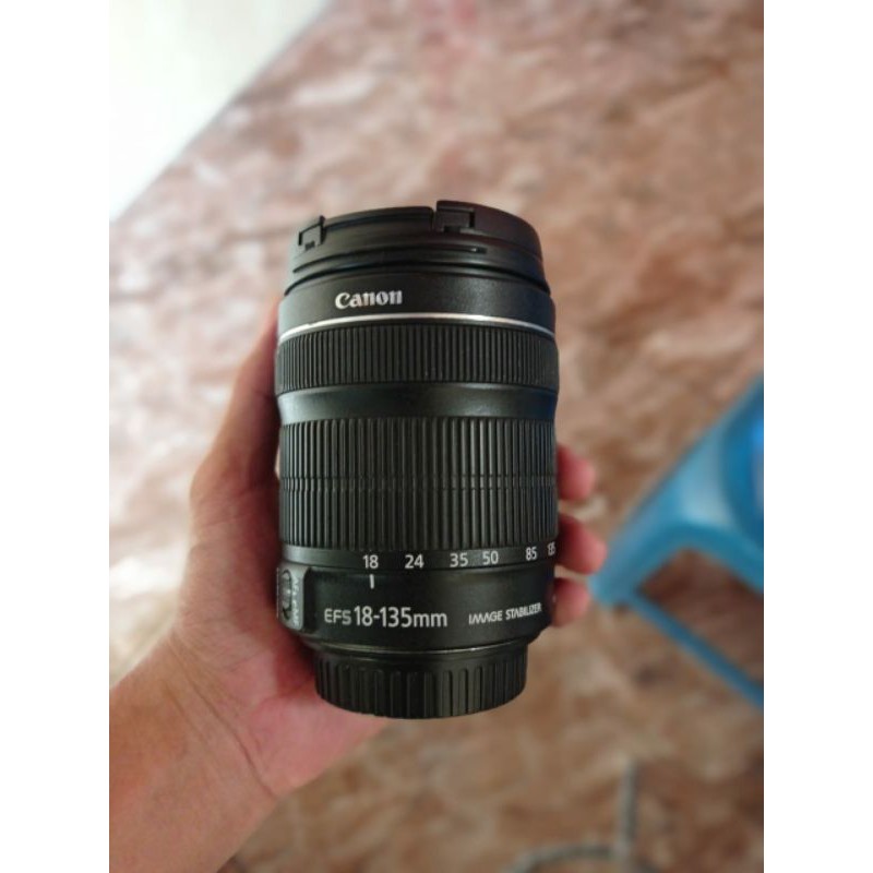 Lensa tele canon 18-135mm STM