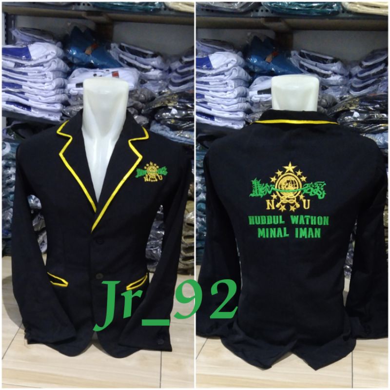 Jas almamater Jaz bordir Jaz NU Jas santri