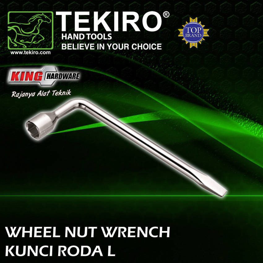 TEKIRO - KUNCI RODA MOBIL UK 21 MM KUNCI RODA L ANTI KARAT - ORIGINAL