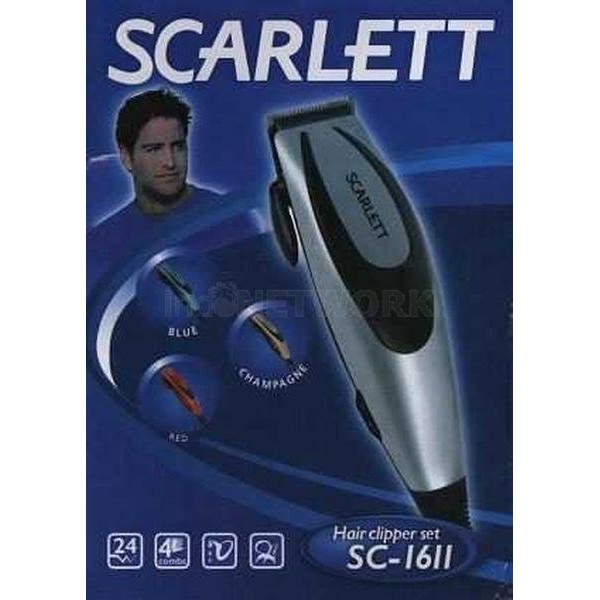 Scarlet Alat Pencukur Rambut / Alat Cukur / Scarlet Hair Cliper Set SC 1611