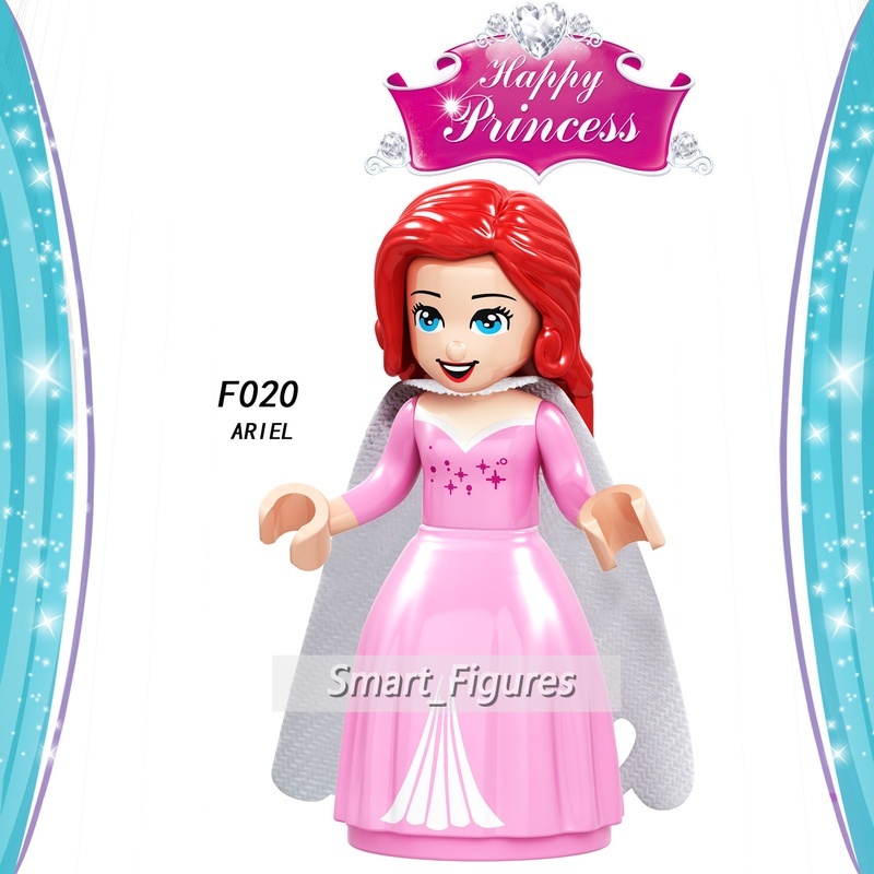 Disney Mainan Action Figure Mini Karakter Anna / Anna / Elsa / Anna / Ariel / Aurora / Maleficent Ursula / Anna / Fairy Tales F018-25