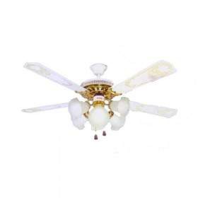 Ceiling Fan Uchida 52 inch 5 Lampu Uchida CF 110 (Putih)