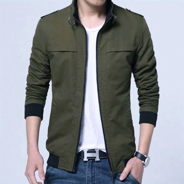 Jaket pria harington/jaket harington jaket korea