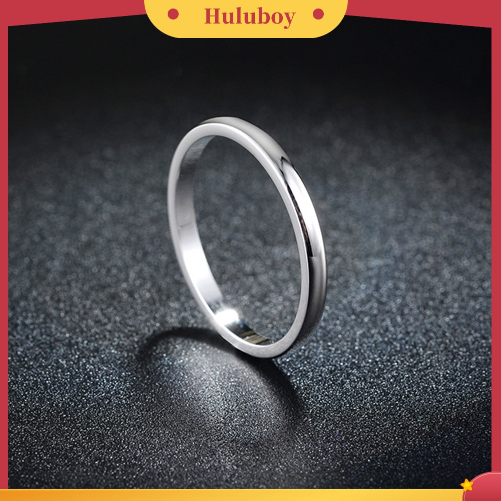 Huluboy Cincin Nikah / Tunangan Desain Minimalis Untuk Wanita