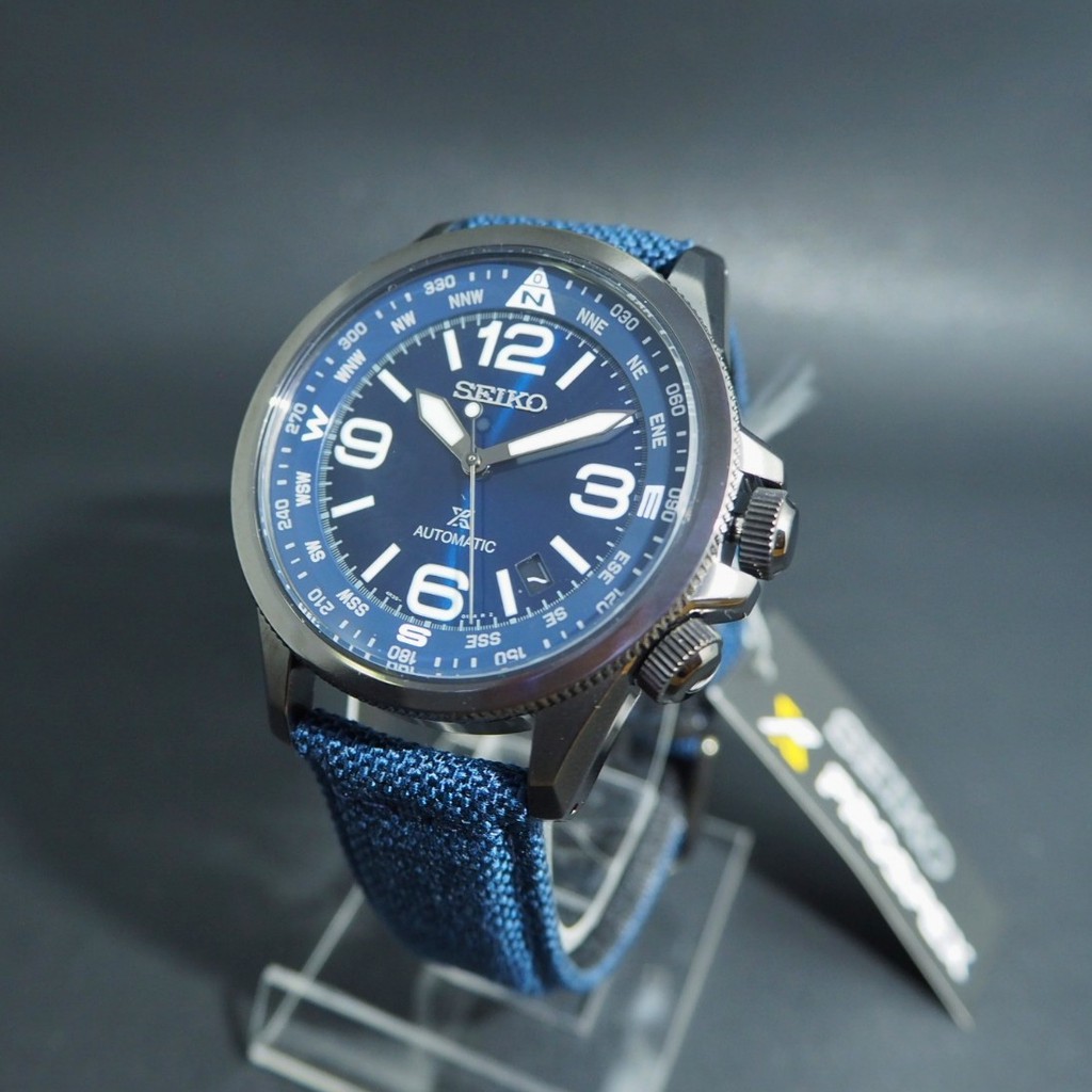 Seiko Prospex Land SRPC31K1 Blue Dial Nylon Strap