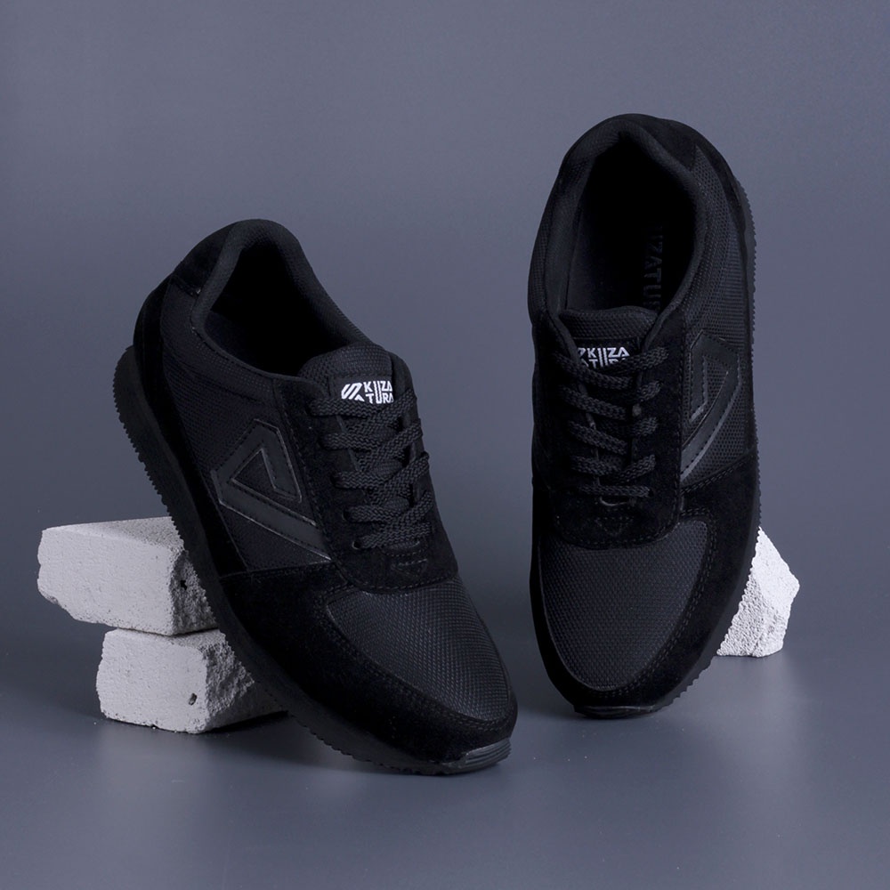 Sepatu Sneakers Pria Original Sepatu Pria Casual Hitam 558