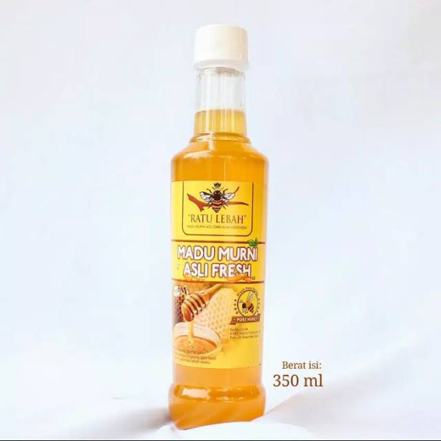 

Madu murni 100% Asli fresh 350ml Madu Mentah Raw Honey Natural mellifera
