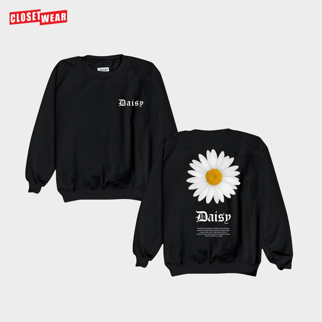 CLOSETWEAR BASIC SWEATER HOODIE DAISY