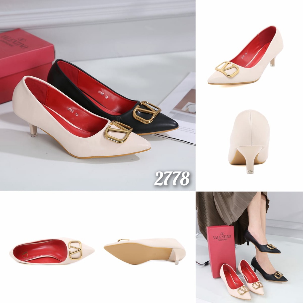 NEW ARRIVAL!!!  SEPATU WANITA IMPORT TERMURAH HEEL VELEN  Kode: 2788