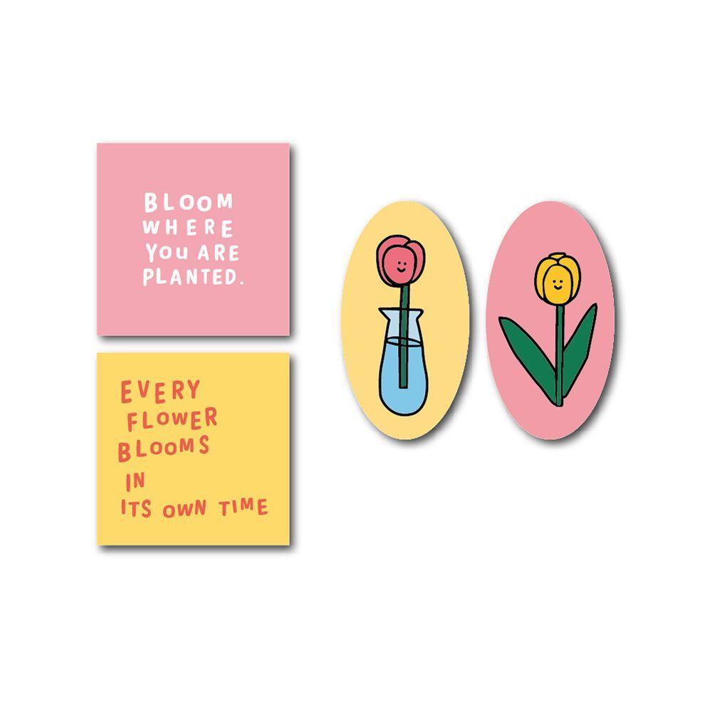 Solighter Pocket Sticker Koper Lucu Alat Tulis Scrapbooking
