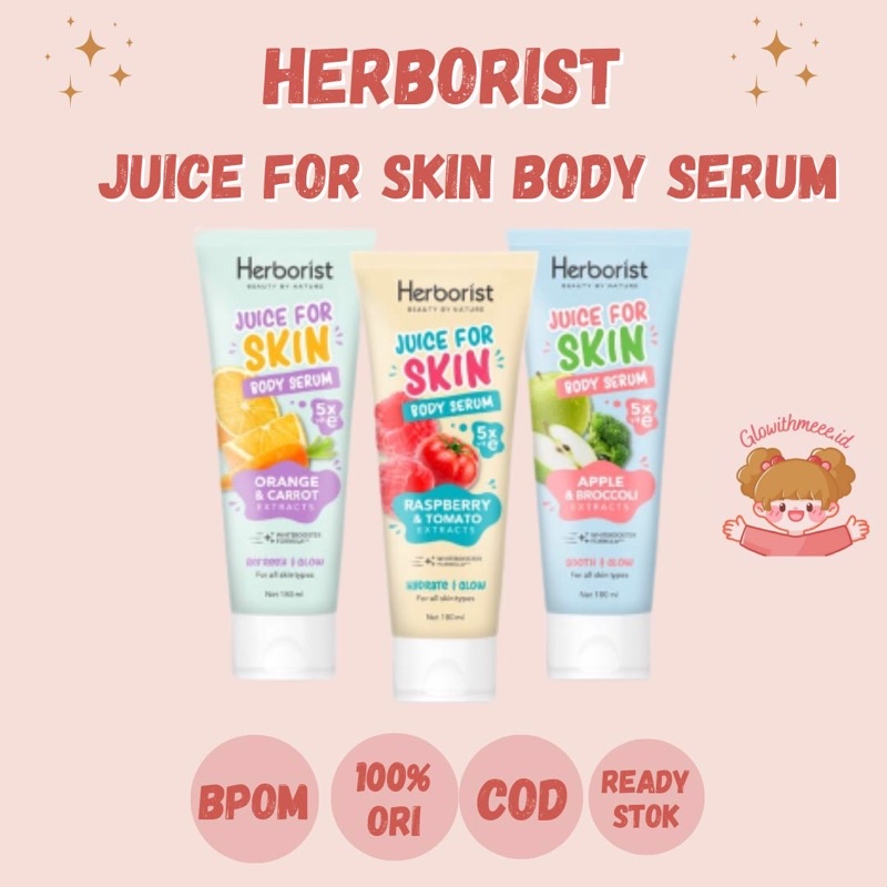 Herborist Body Lotion | Herborist Body serum | Herborist Juice For Skin | Hand Body Pemutih | Whiten