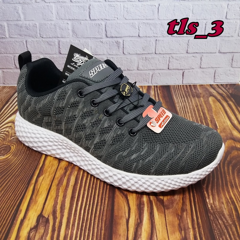 SPEED- Sepatu sneaker pria speed alvaro 83 sepatu casual dewasa 39-43 original