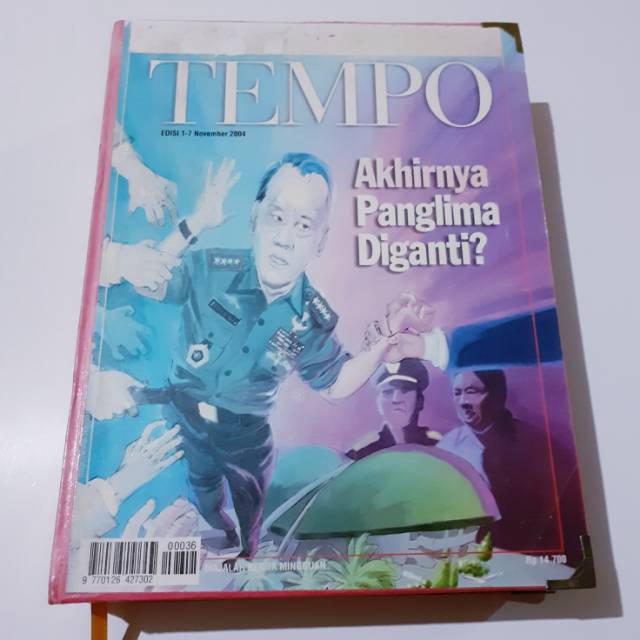 Bundel Majalah TEMPO Jadul Edisi November - Desember Tahun 2004
