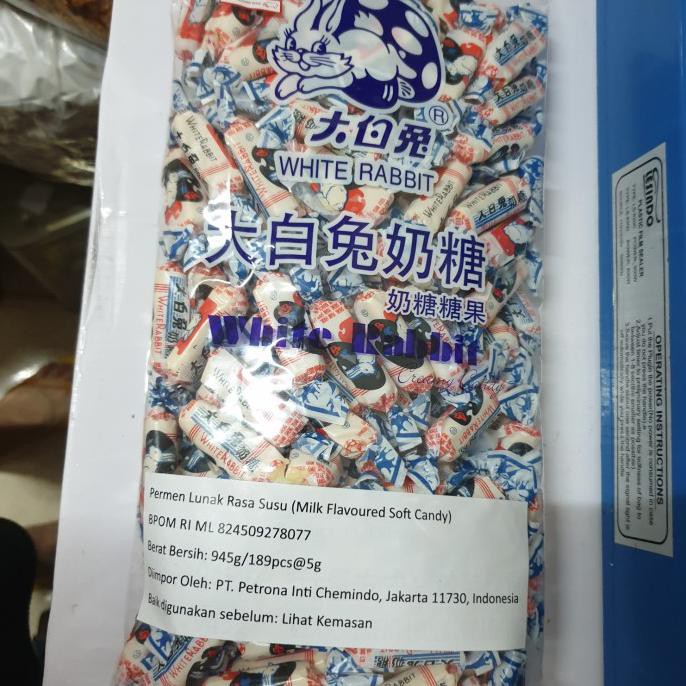 

PERMEN SUSU WHITE RABBIT 500GR