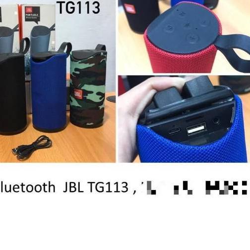 ▼ Speaker Bluetooth TG113 Box Music Bluetooth TG113 ➬