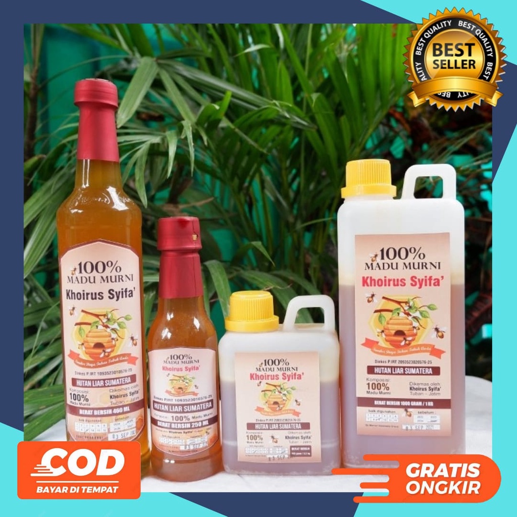 

TERBARU!!!Madu Multiflora MURNI 100%