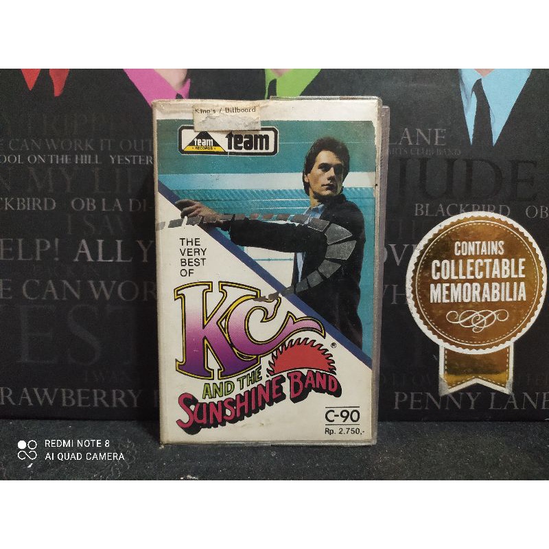 Kaset Pita : THE VERY BEST OF KC AND THR SUNSHINE BAND C-90.