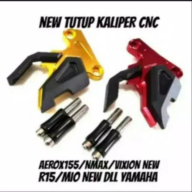 New Cover Kaliper Tutup Kaliper Universal Nmax,Nmax New 2020,Aerox,Lexi,Vixion,R15,Mx King Dll