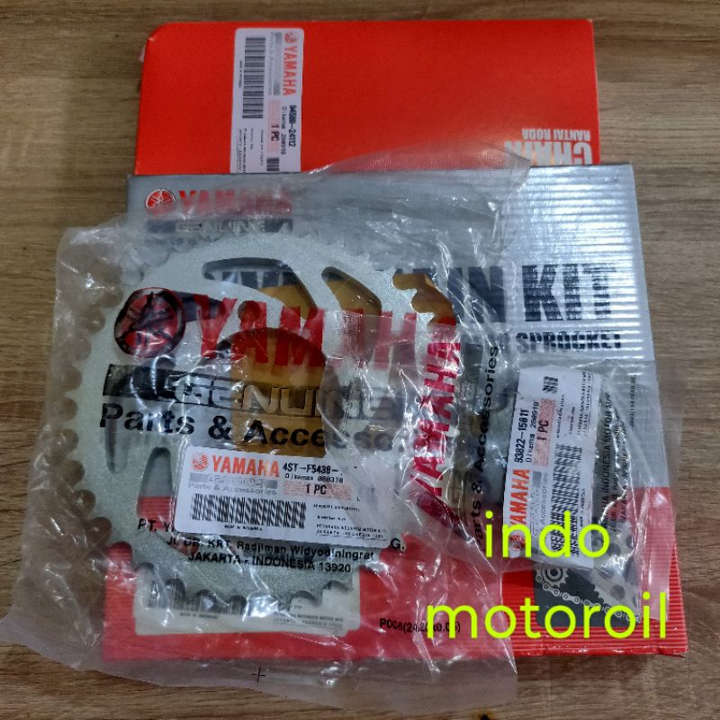 gir set gear paket yamaha jupiter mx lama old