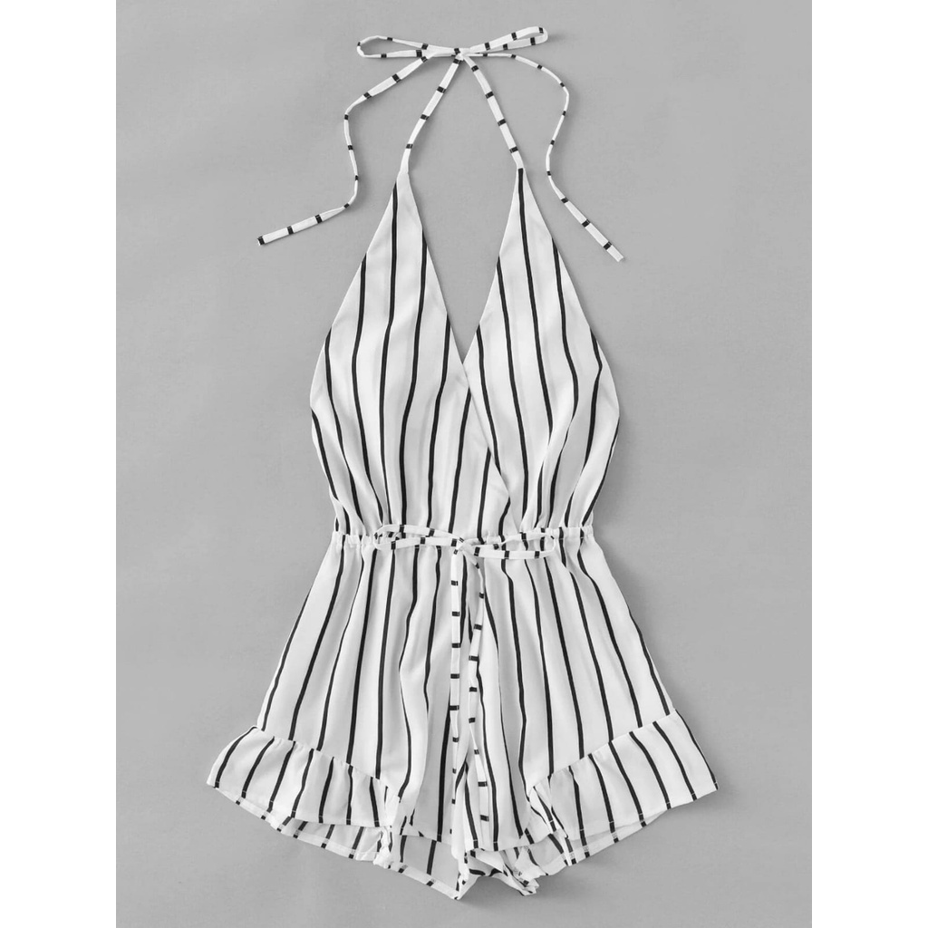 BEFAST - ZTL OOTD Jumpsuit Anak ESTER / JUMPSUIT ANAK Ginza / Jumpsuit Overral Anak-Anak / Fashion Anak Perempuan Kekinian / Jumpsuit Motif Garis-Garis / Pakaian Anak Perempuan Terbaru / Trendy / Jumpsuit Tali Leher