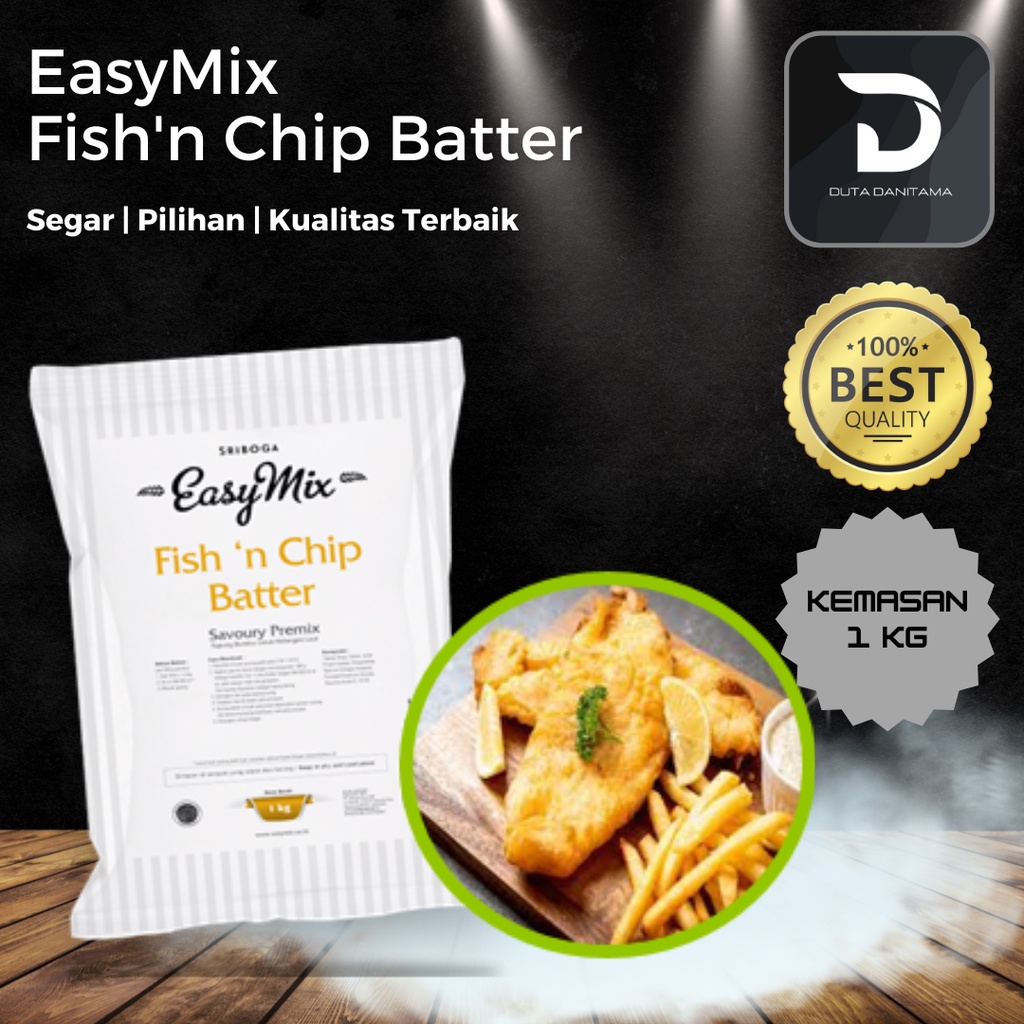

EasyMix Fish'n Chip Better (Savory Premix's) 1 kg