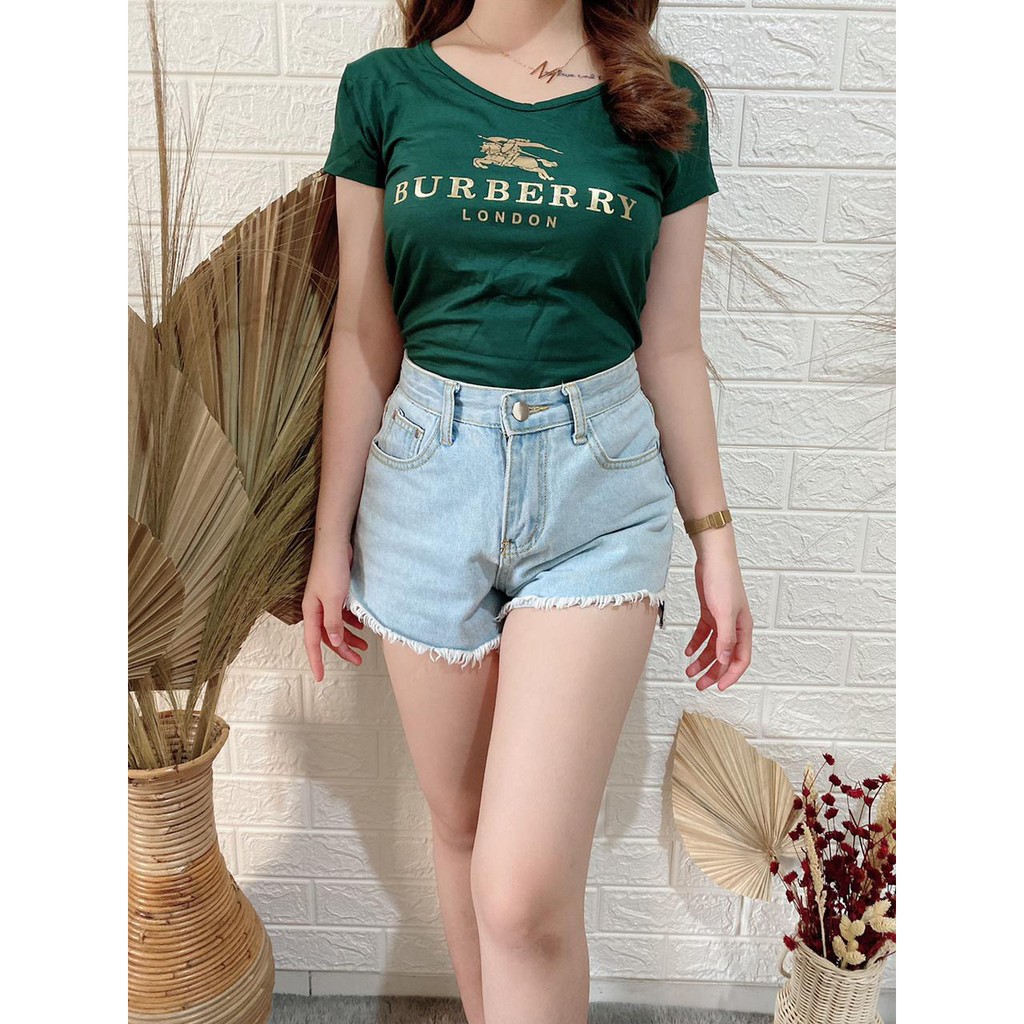 KAOS WANITA V NECK BURRI 155  / VIMEL COLLECTION