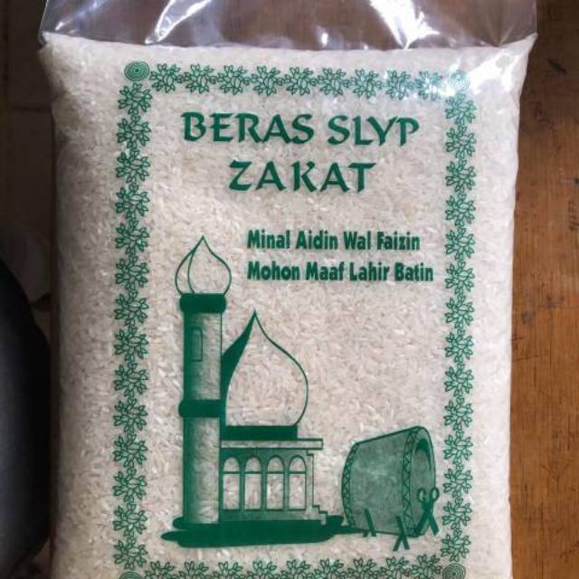 

Plastik beras Zakat Fitrah uk. 3kg