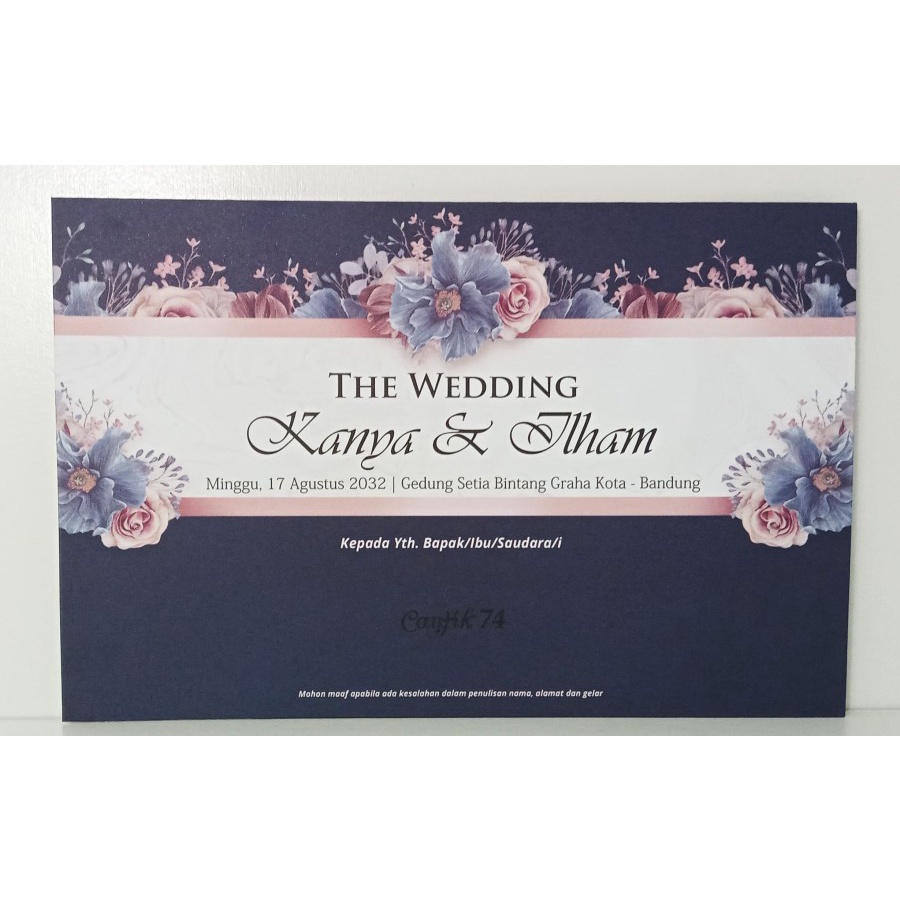 

Blangko Undangan Pernikahan Cantik 74 Free file Setting