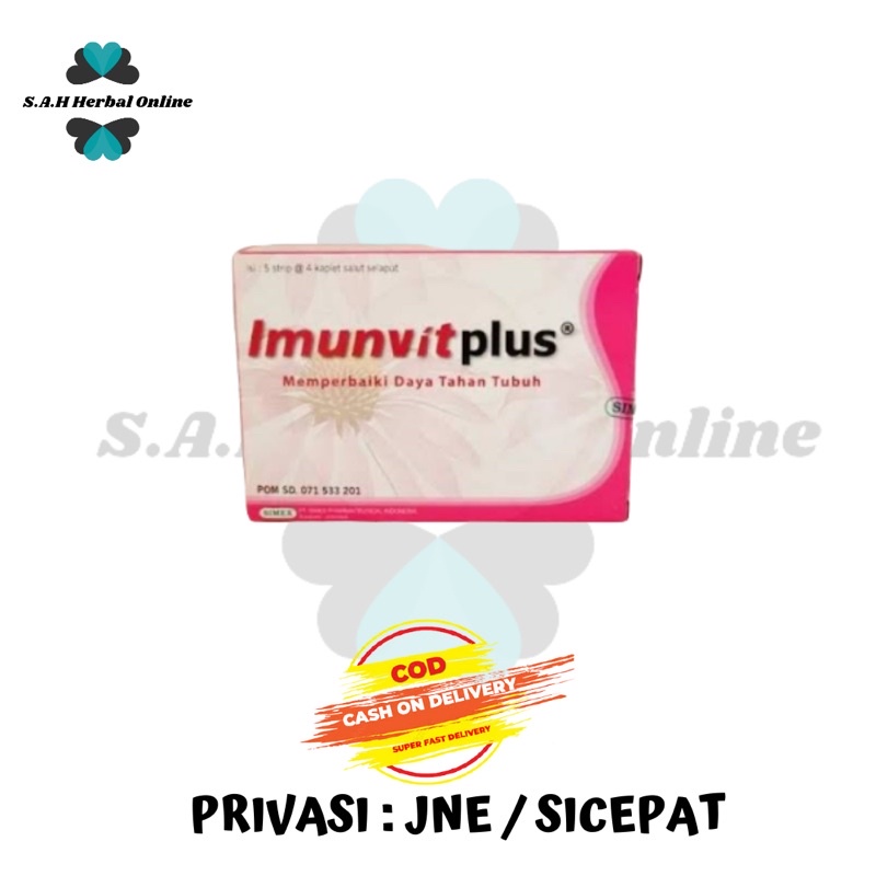 Imunvit 4 Kapsul & Imunvit Plus 4 Kapsul