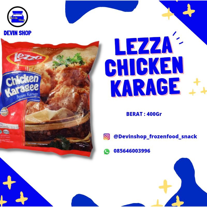 

LEZZA CHICKEN KARAGE 400GR