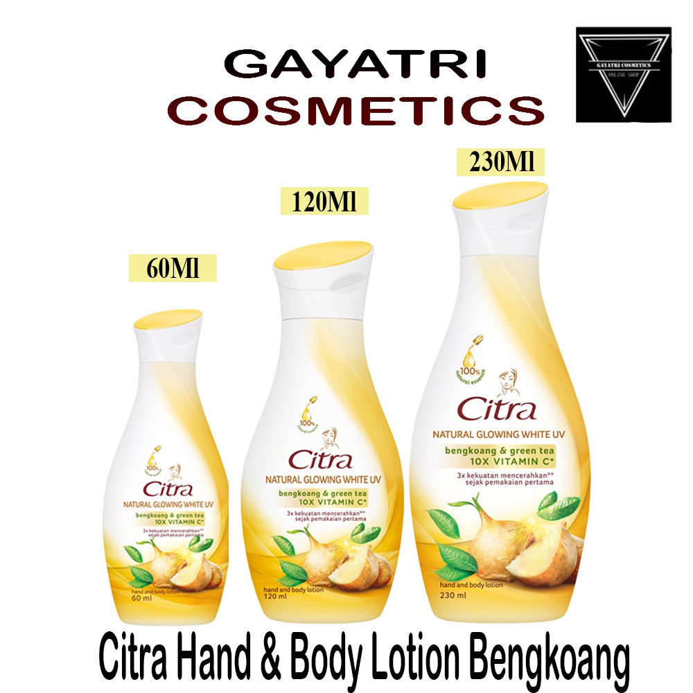 Citra Body Lotion Natural Glowing White Uv