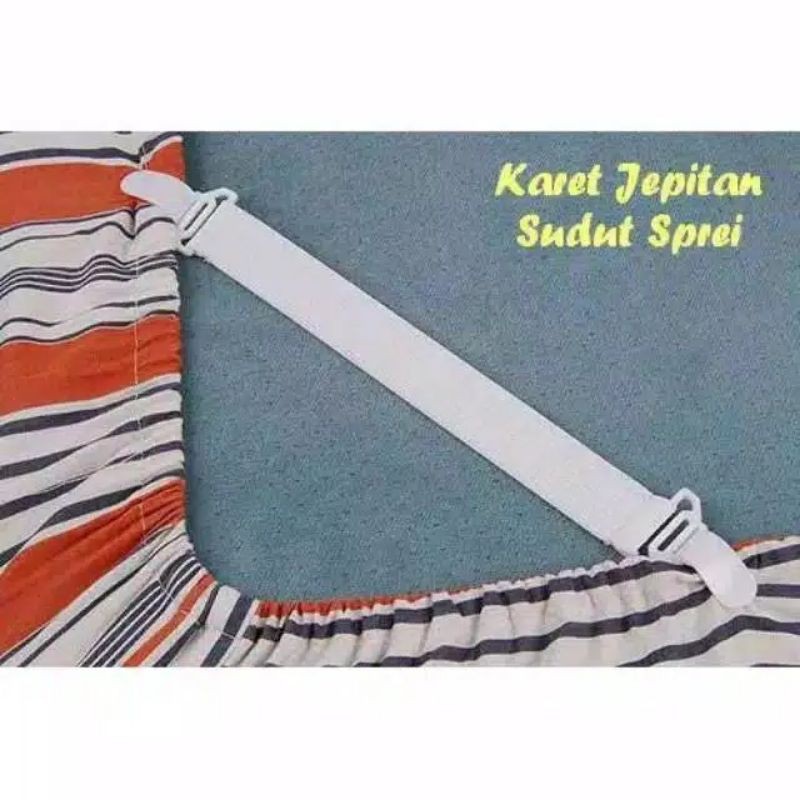 Penjepit Sprei Pengait Sprei Anti Geser Karet Jepit Sprei Jepitan Sprei Anti Geser Pengait Sudut Sprei Bed Cover