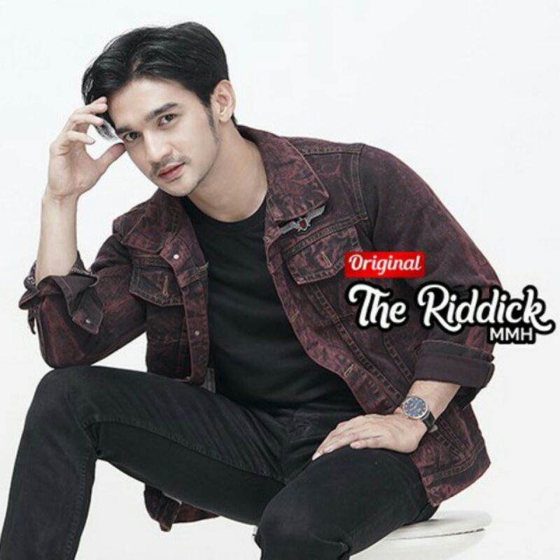 Jaket Jeans WOSHING Pria Terbaru Jaket Jeans Tempel Tangan Jaket Jeans Distro Jaket Pria