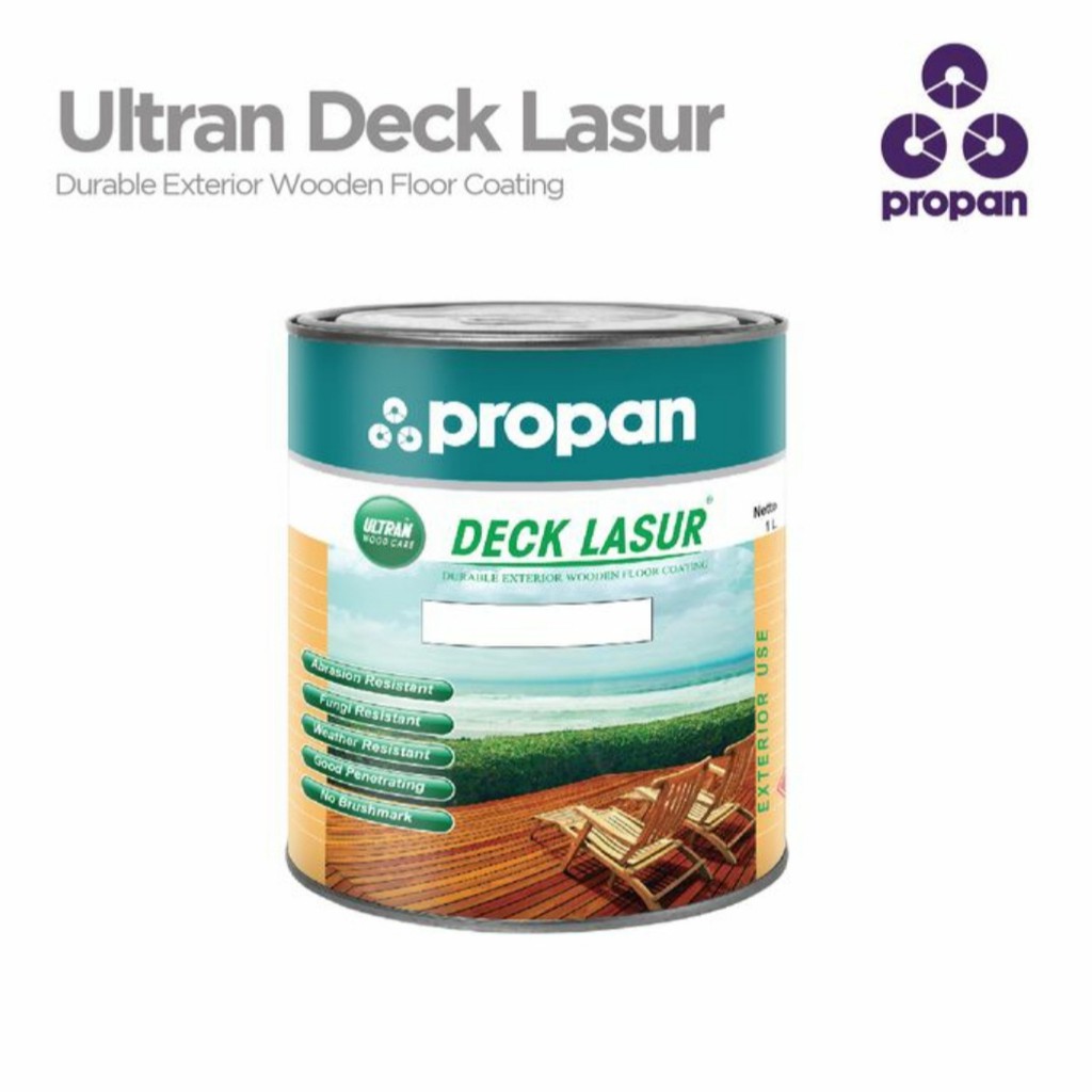 Jual Propan Ultran Deck Lasur Edl 601 Cat Lantai Deck Kayu Exterior 1 Lt Shopee Indonesia 7040