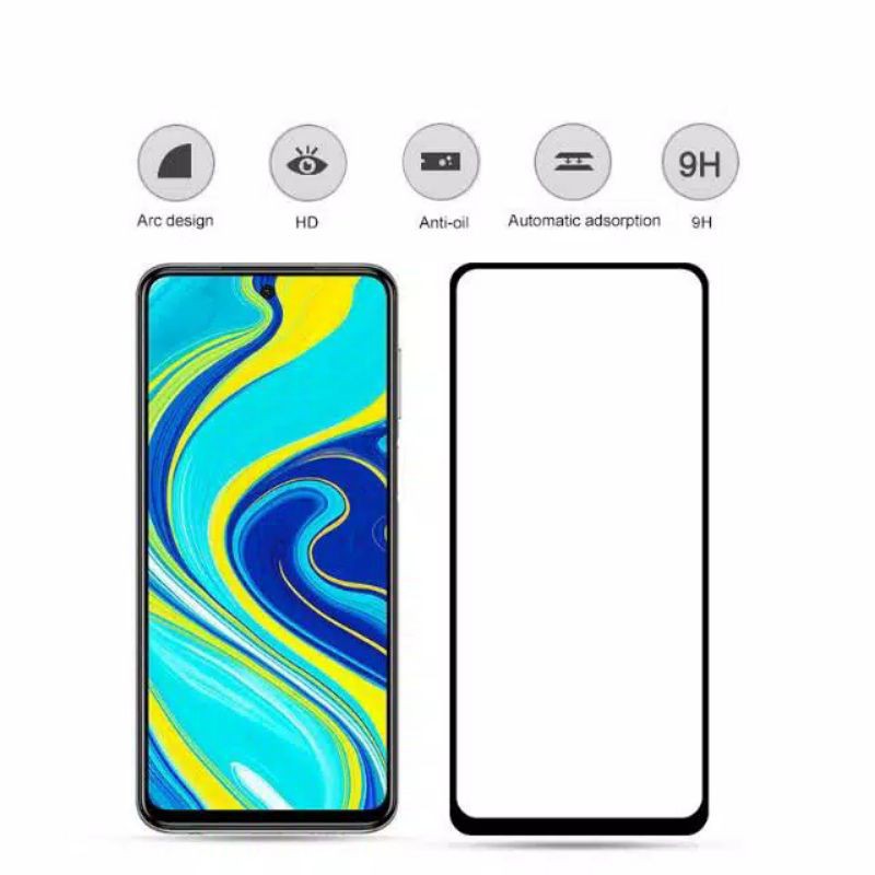 Tempered glass Full Poco X3 nfc poco M3