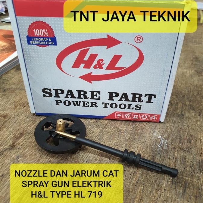 NOZEL / JARUM CAT SPRAY GUN HL719 / NOZZLE SPRAY GUN ELEKTRIK HL 719 Termurah