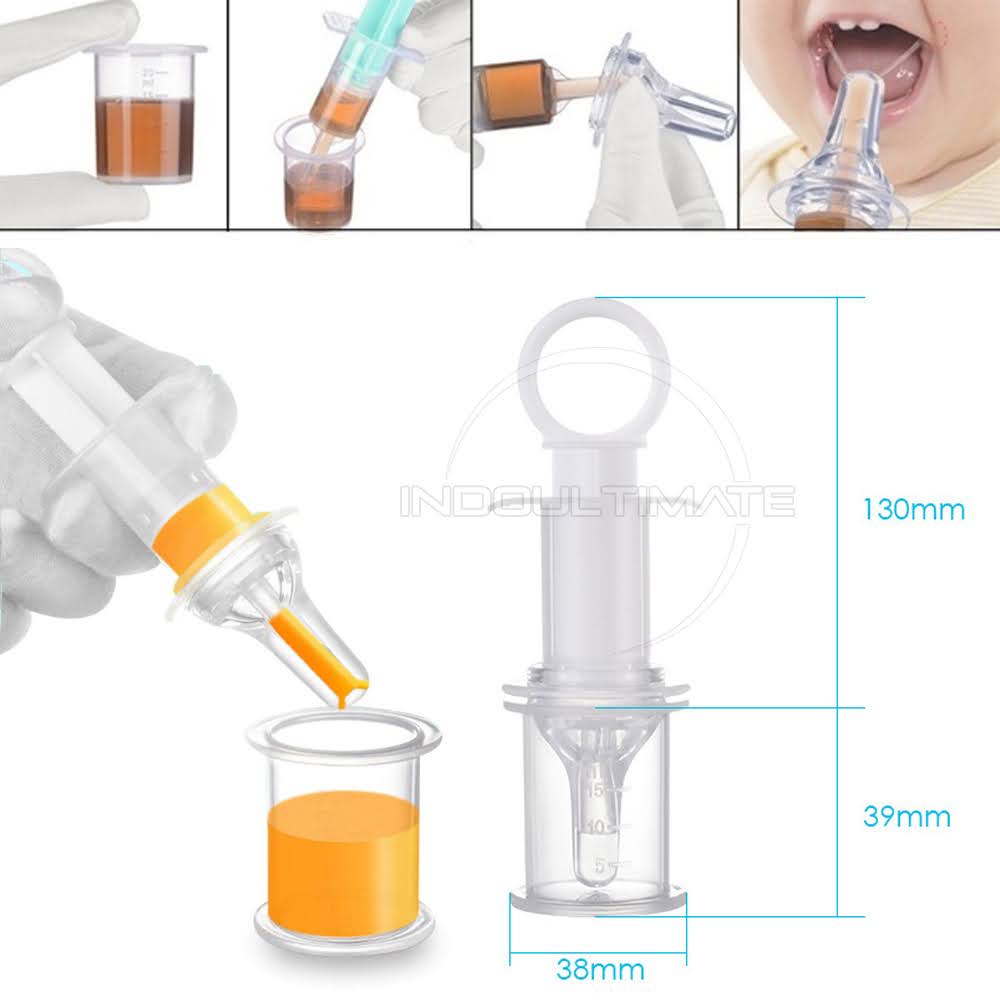 MF-01 Baby Medicine Pacifier Feeder Dropper Dispenser Medicine Feeding Utensils Squeeze Newborn