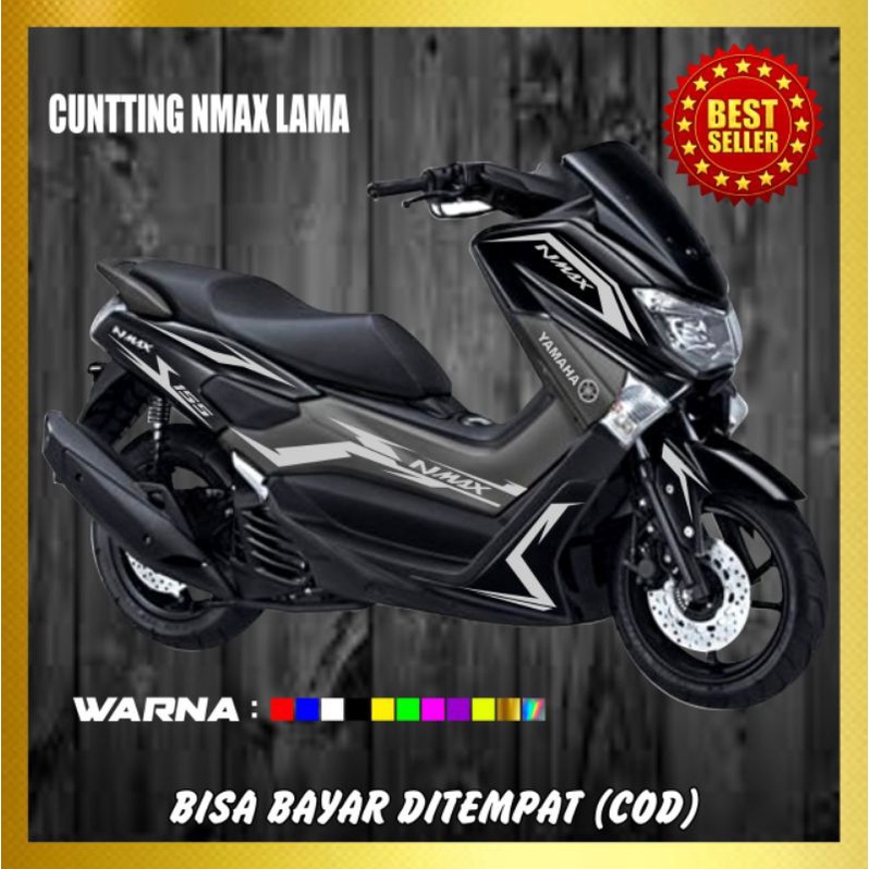 CUTTING STICKER NMAX OLD STIKER CUTTING NMAX LAMA STRIPING VARIASI NMAX OLD