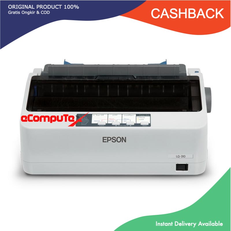 PRINTER EPSON LQ-310 (DOT MATRIX 24 PIN) / EPSON LQ310 - GARANSI RESMI