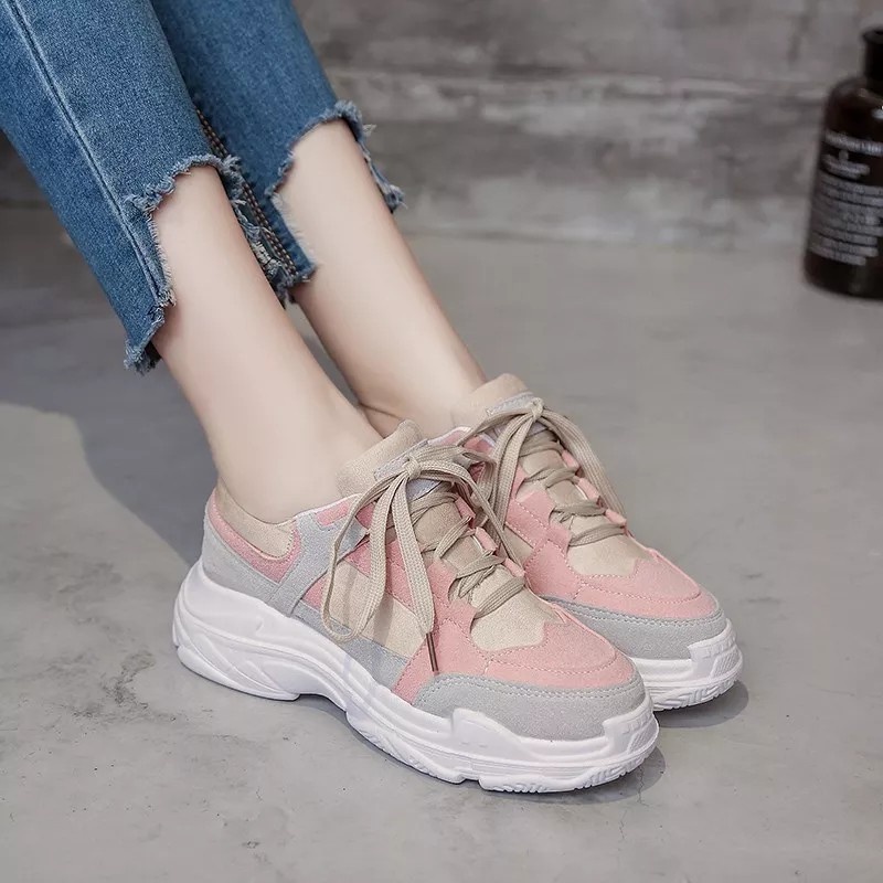 RYX - Pastel Daytime Sepatu Sneakers Wanita Fashion Casual - Ori Import