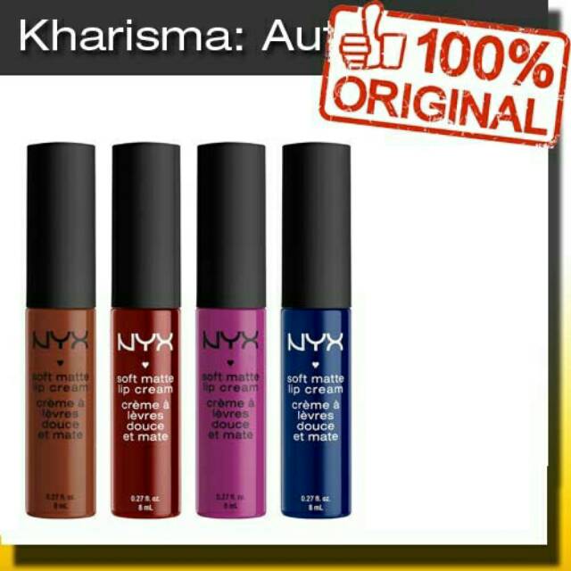 RESTOCK NYX SOFT MATTE LIP CREAM - Lipstick Lipstik ORI USA - GROSIR (K-NYX-L)